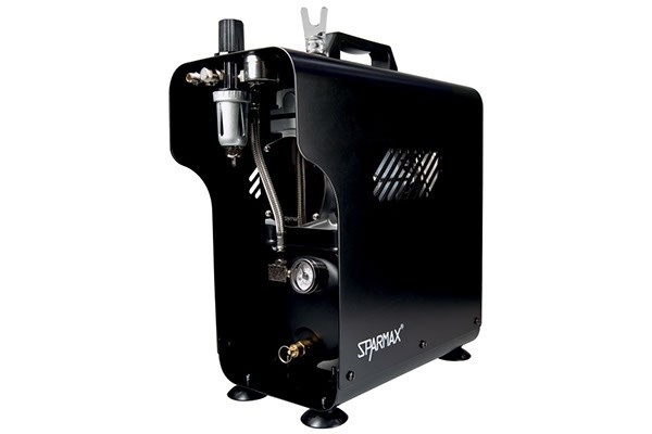 SPARMAX Airbrush Compressor, 40psi/60psi, TC-620X