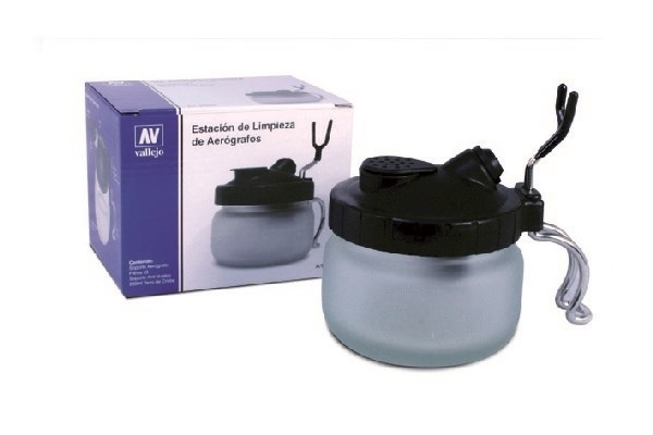 VALLEJO Cleaning Pot Airbrush Cleaning Pot