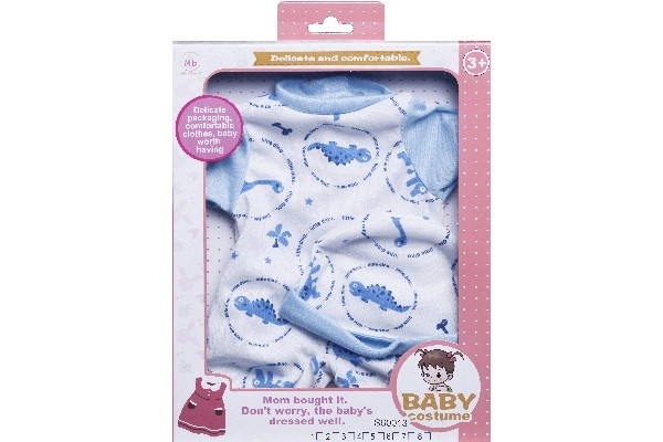 MILLER B Dukketøj 40cm sparkedragt med hue