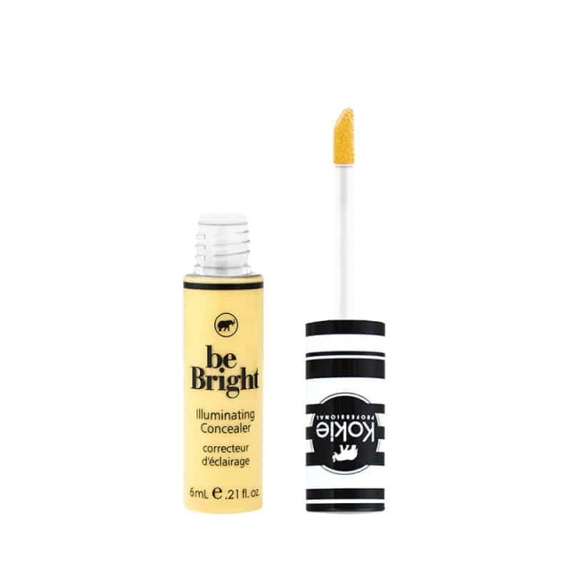 Kokie Be Bright Illuminating Concealer Color Correct - Yellow