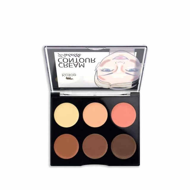 Kokie Cream Contour Palette - Deep/Dark