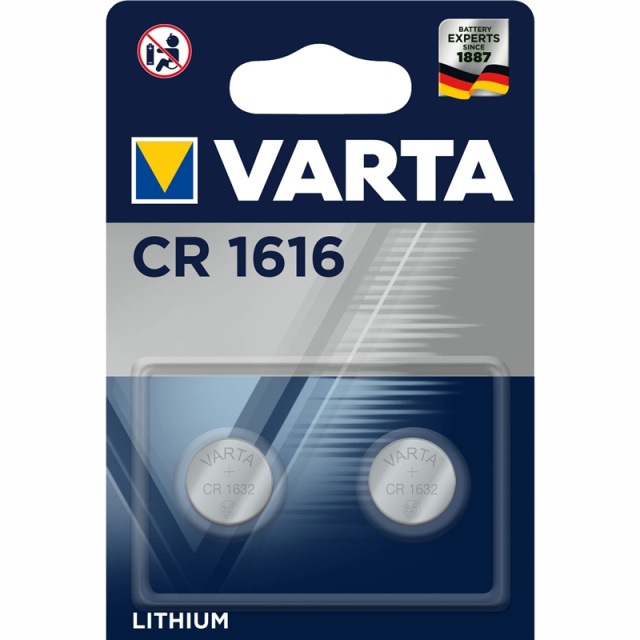 Varta CR1616 3V litium-knapcellebatteri