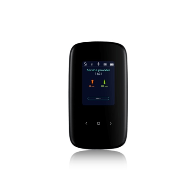 Zyxel LTE2566-M634 trådlös router Dual-band (2,4 GHz / 5 GHz) 3G 4G Svart