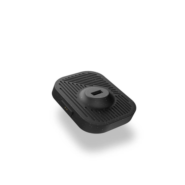 Zens Modular USB-A + USB-C Lader Qi Ekstra Modul uden kabel Sort