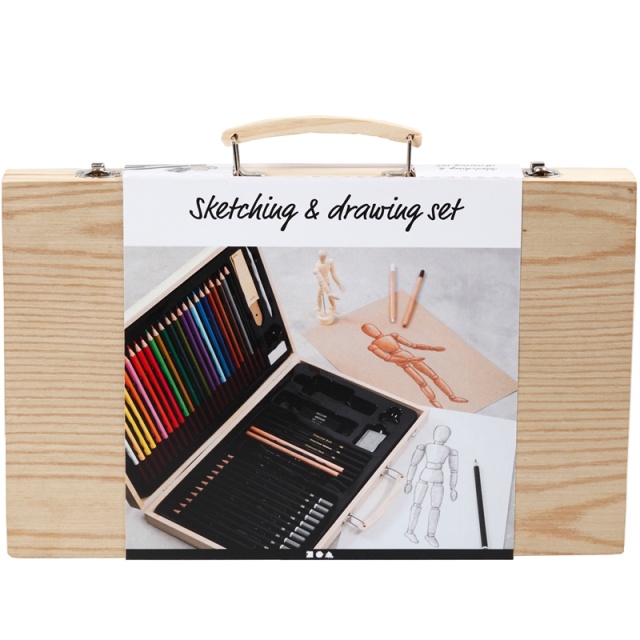 Colortime Skiss- och ritset mixade färge