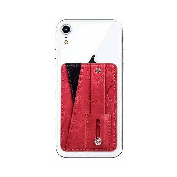 Stilfuld universal kortholder i læder