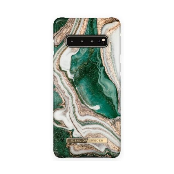 iDeal of Sweden Etui Samsung Galaxy S9 Plus Golden Jade Marble