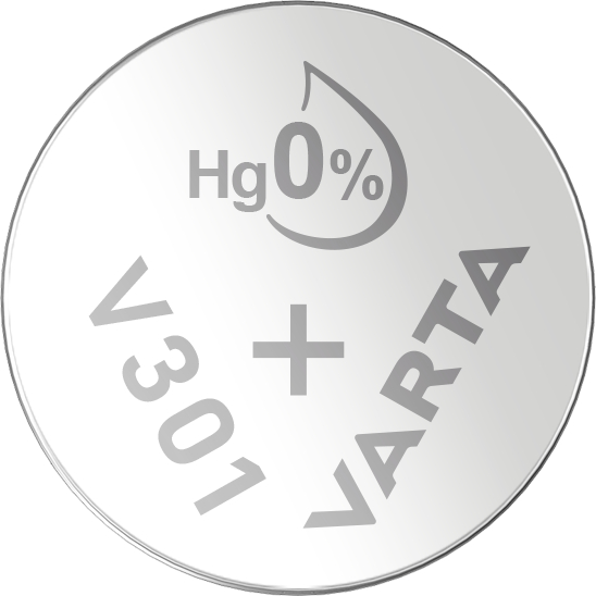 Varta V301/SR43 Sølvmønt-ur J-Pack