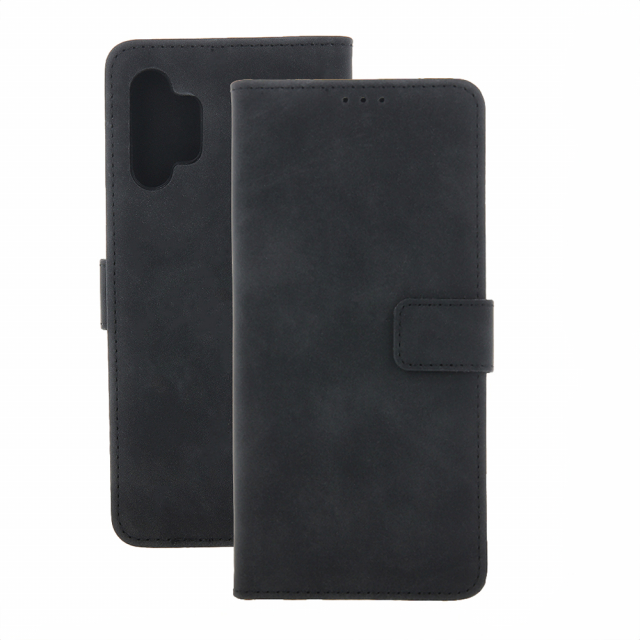 Smart Velvet-etui til iPhone 16 Pro Max, sort