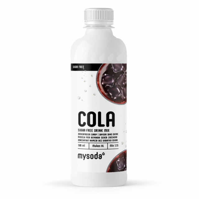 Mysoda Cola Sukkerfri 500ml - Giver 8L drik