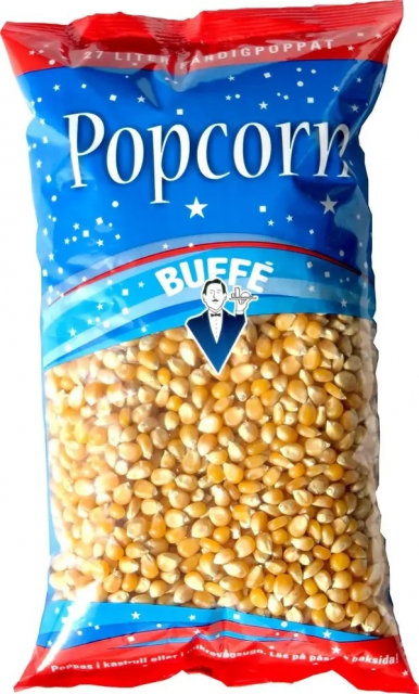 Buffé Popcorn Opoppade 900g
