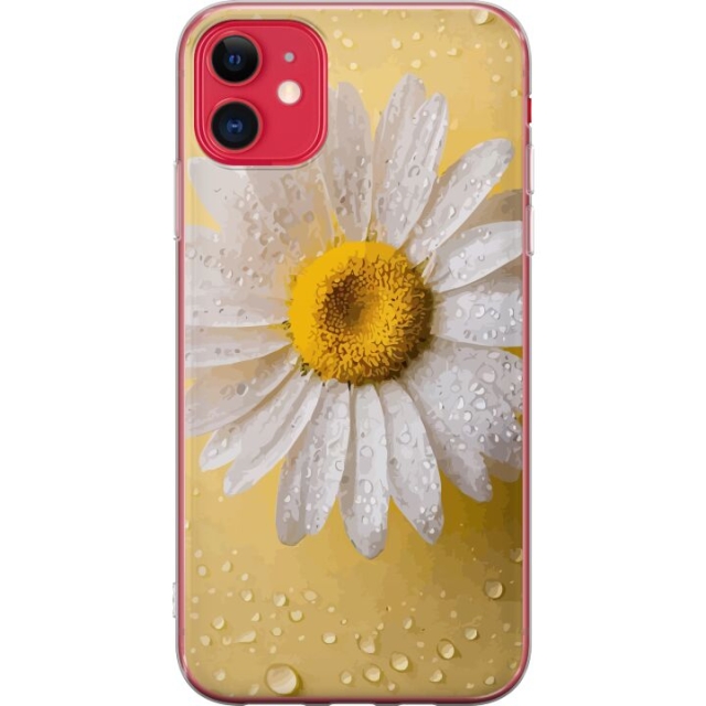 Mobilcover til Apple iPhone 11 med Porcelænsblomst motiv