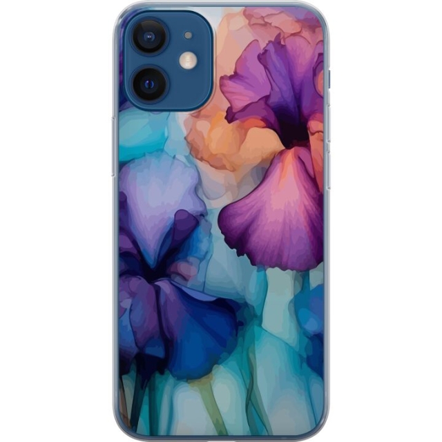 Mobilcover til Apple iPhone 12 med Magiske blomster motiv