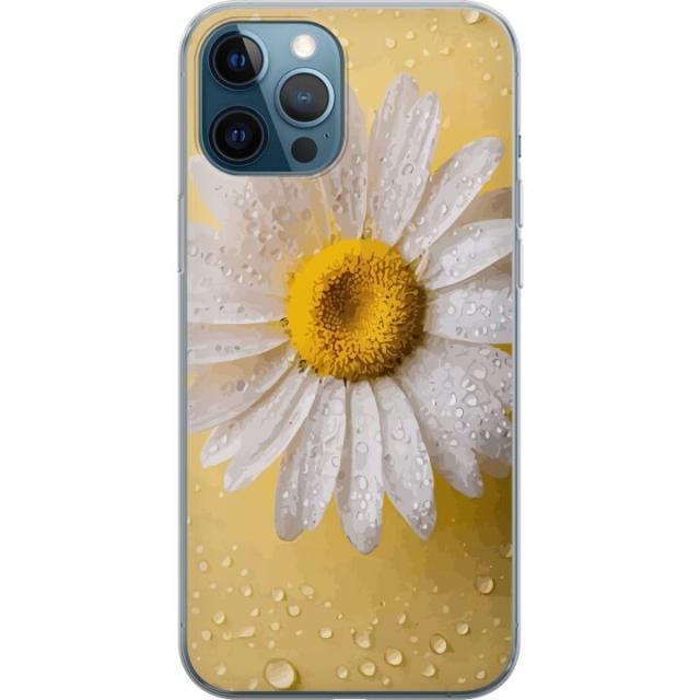 Mobilcover til Apple iPhone 12 Pro med Porcelænsblomst motiv