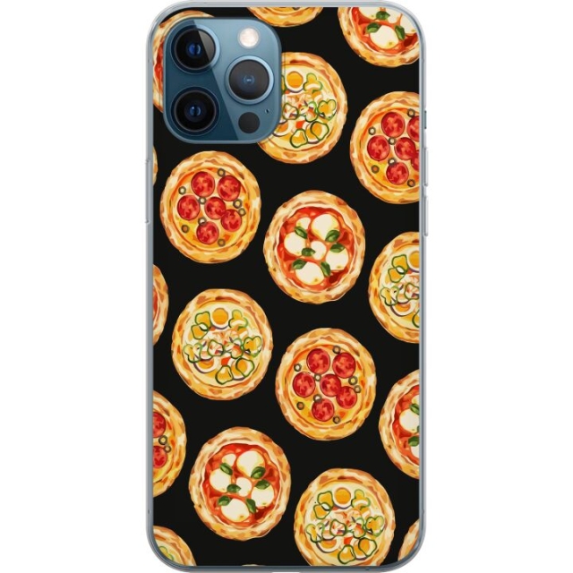 Mobilcover til Apple iPhone 12 Pro med Pizza motiv