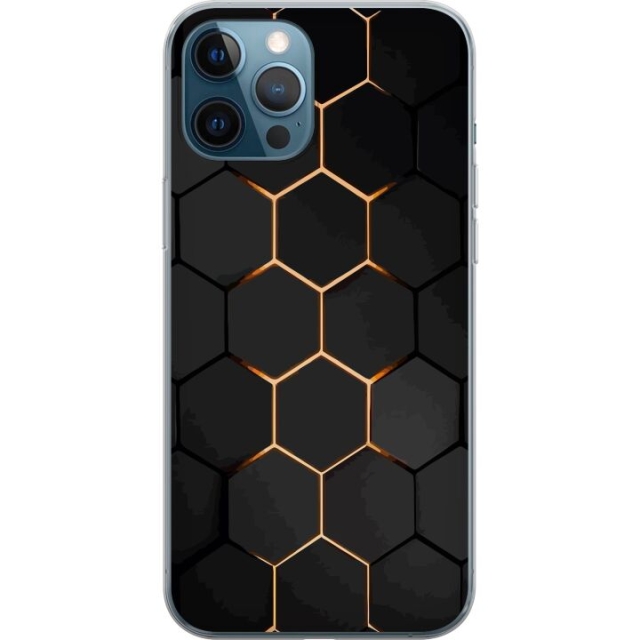Mobilcover til Apple iPhone 12 Pro med Luksuriøst Mønster motiv