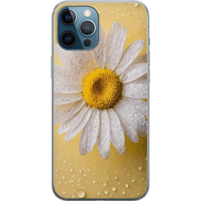 Mobilcover til Apple iPhone 12 Pro Max med Porcelænsblomst motiv