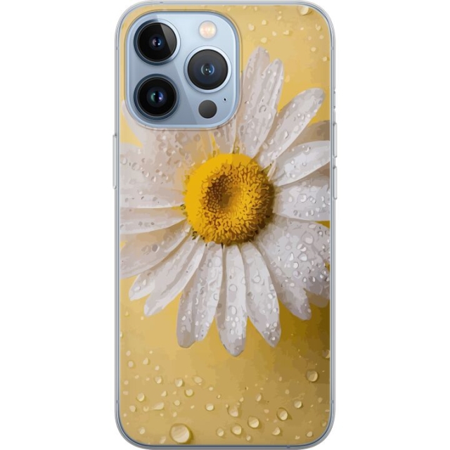 Mobilcover til Apple iPhone 13 Pro med Porcelænsblomst motiv