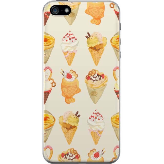 Mobilcover til Apple iPhone 5 med Glasagtigt motiv