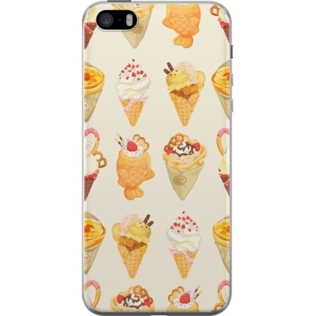 Mobilcover til Apple iPhone 5s med Glasagtigt motiv