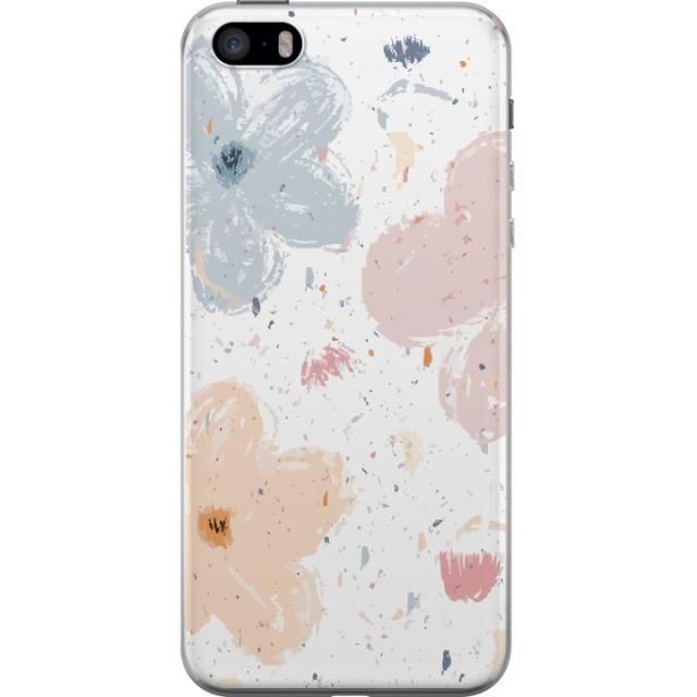 Mobilcover til Apple iPhone 5s med Blomster motiv