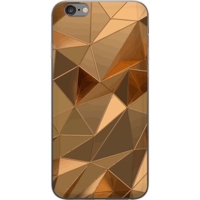 Mobilcover til Apple iPhone 6 Plus med 3D Guld motiv