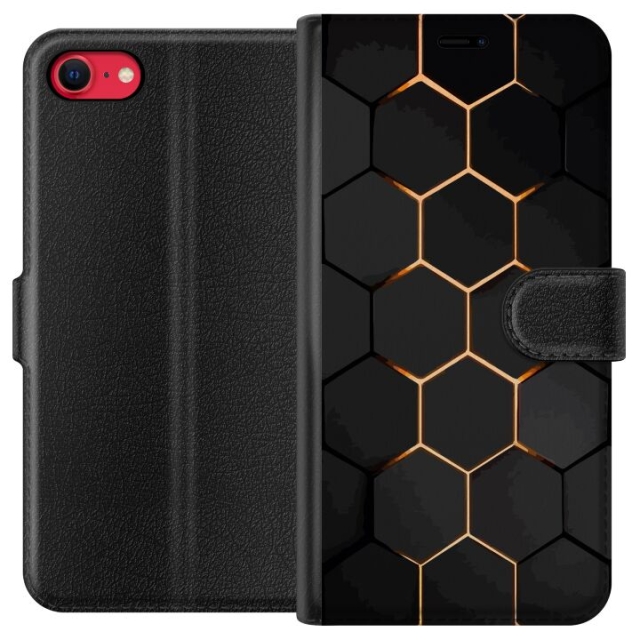 Tegnebogsetui til Apple iPhone 7 med Luksuriøst Mønster motiv