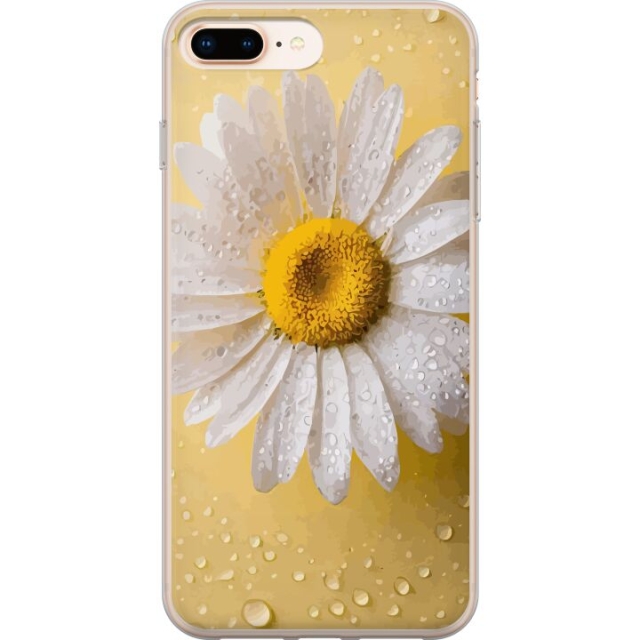 Mobilcover til Apple iPhone 7 Plus med Porcelænsblomst motiv