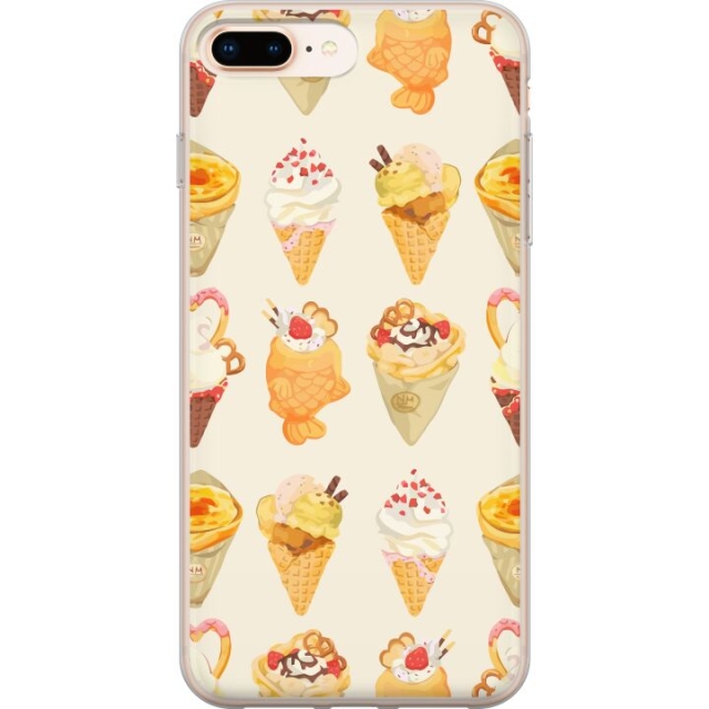 Mobilcover til Apple iPhone 7 Plus med Glasagtigt motiv