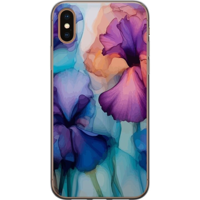 Mobilcover til Apple iPhone XS Max med Magiske blomster motiv
