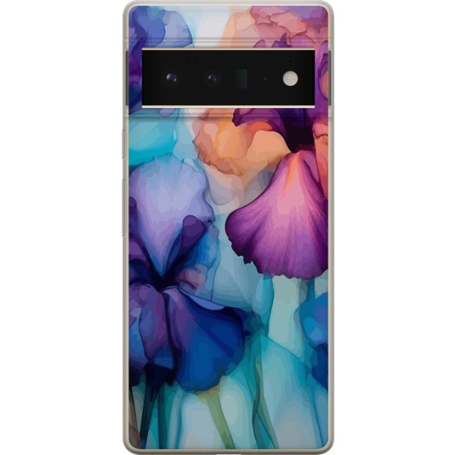 Mobilcover til Google Pixel 6 Pro med Magiske blomster motiv