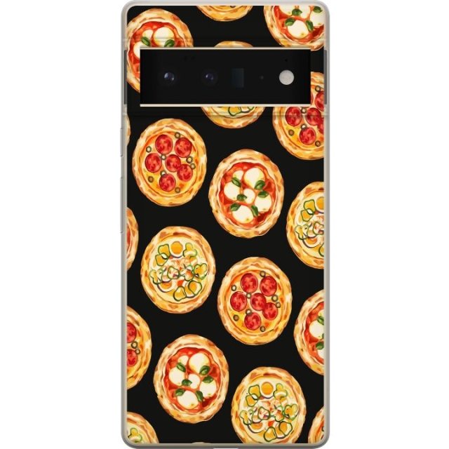 Mobilcover til Google Pixel 6 Pro med Pizza motiv