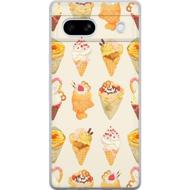 Mobilcover til Google Pixel 7a med Glasagtigt motiv