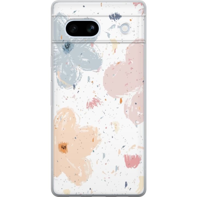 Mobilcover til Google Pixel 7a med Blomster motiv