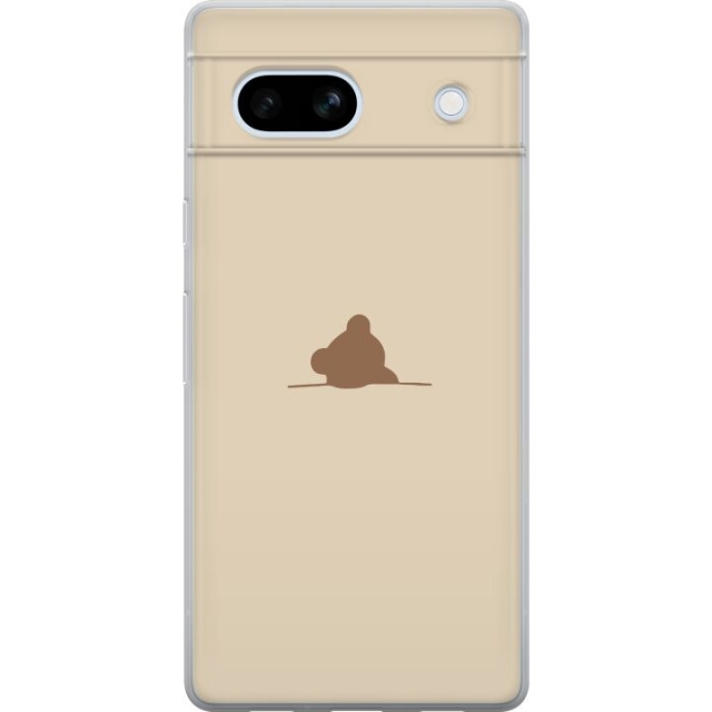 Mobilcover til Google Pixel 7a med Nalle motiv