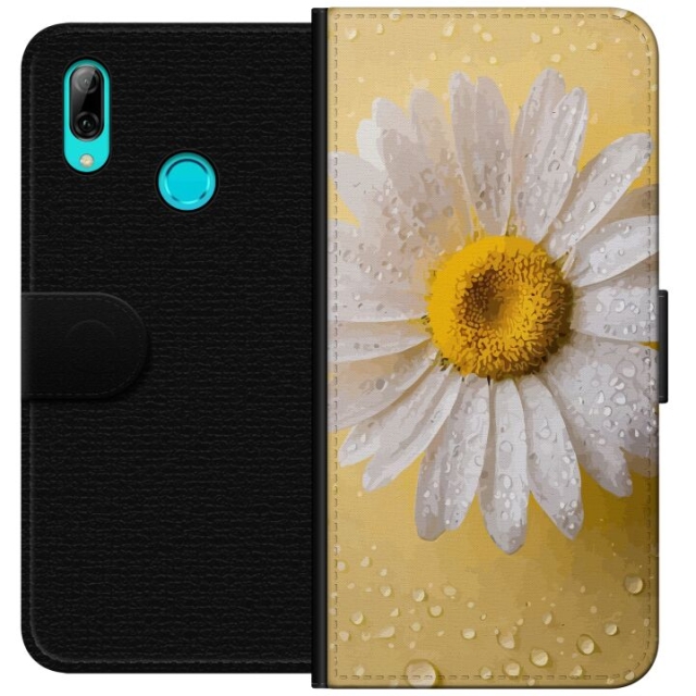 Tegnebogsetui til Huawei P smart 2019 med Porcelænsblomst motiv