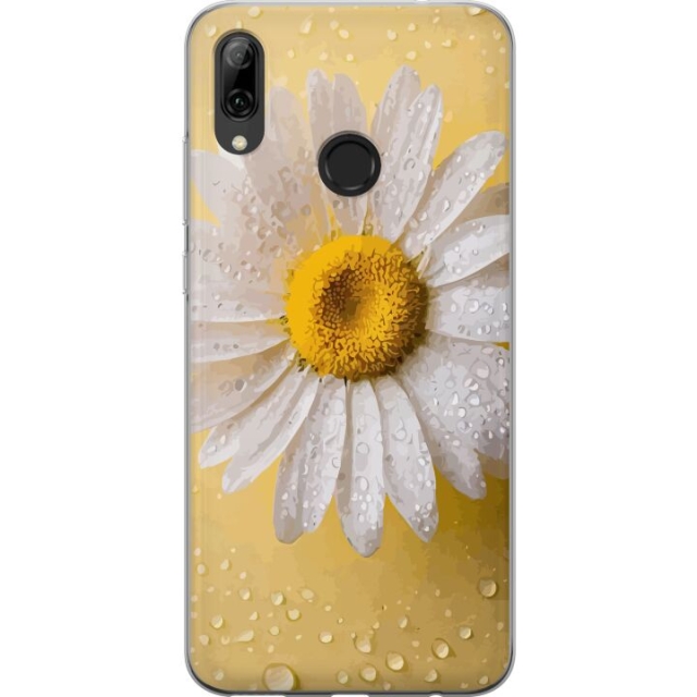 Mobilcover til Huawei P smart 2019 med Porcelænsblomst motiv