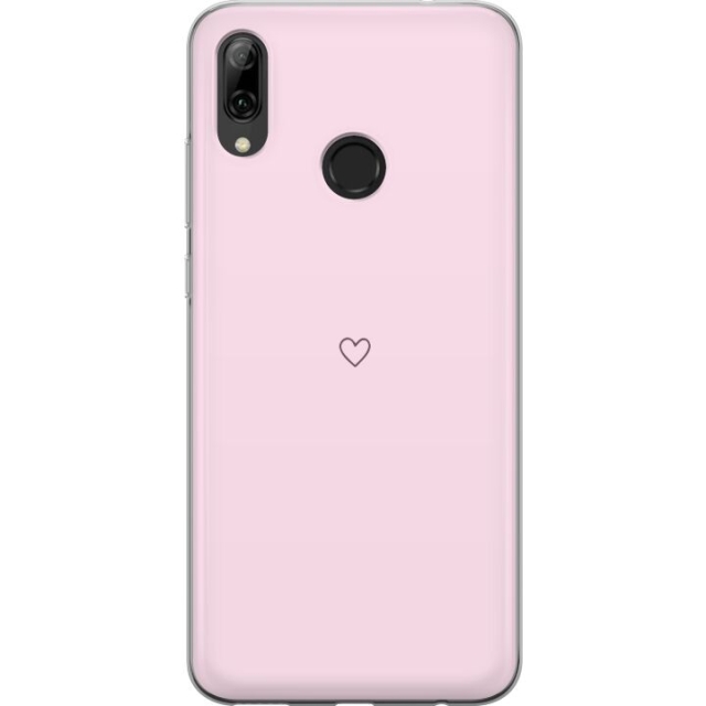 Mobilcover til Huawei P smart 2019 med Hjerte motiv