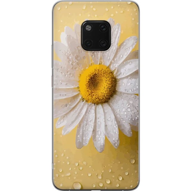 Mobilcover til Huawei Mate 20 Pro med Porcelænsblomst motiv