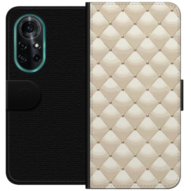 Tegnebogsetui til Huawei nova 8 Pro med Guldglans motiv