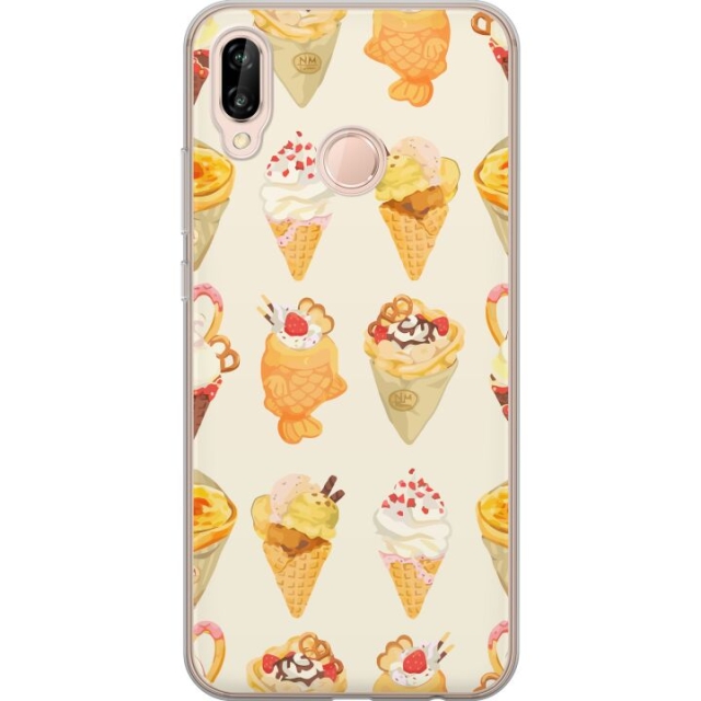 Mobilcover til Huawei P20 lite med Glasagtigt motiv