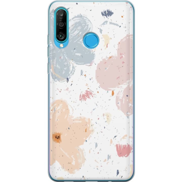 Mobilcover til Huawei P30 lite med Blomster motiv