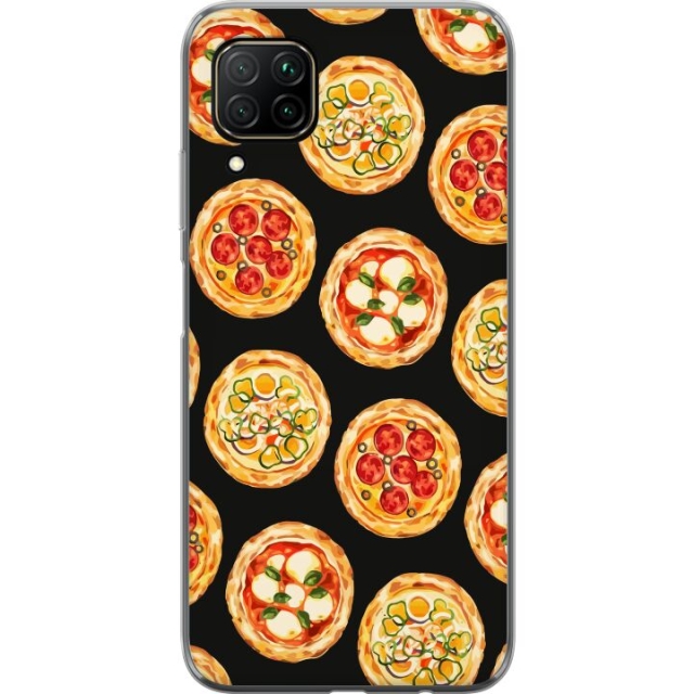 Mobilcover til Huawei P40 lite med Pizza motiv