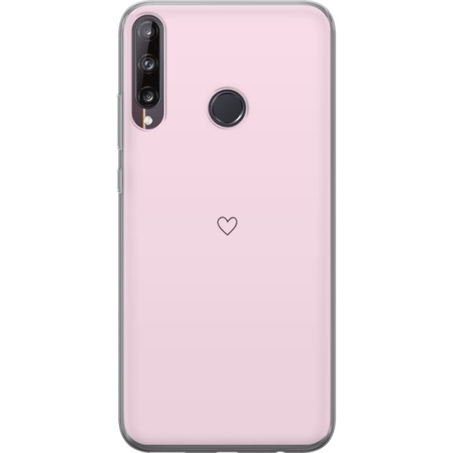 Mobilcover til Huawei P40 lite E med Hjerte motiv