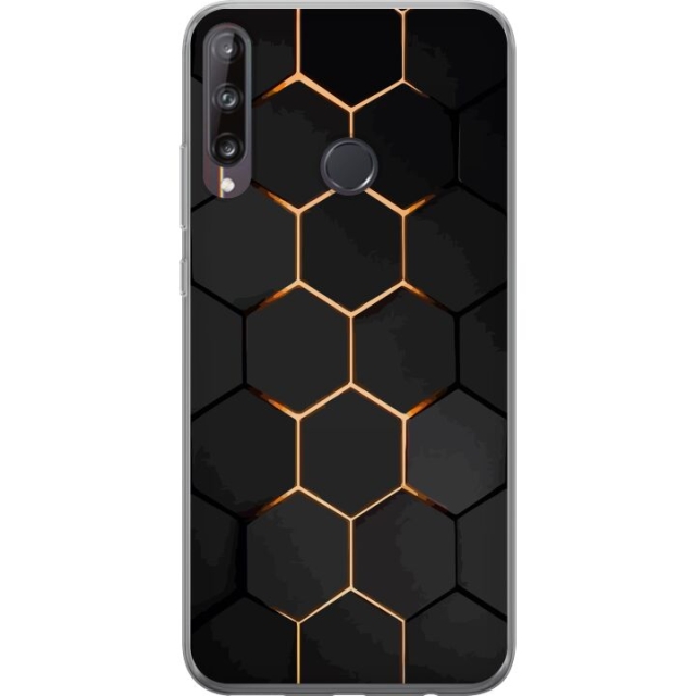 Mobilcover til Huawei P40 lite E med Luksuriøst Mønster motiv