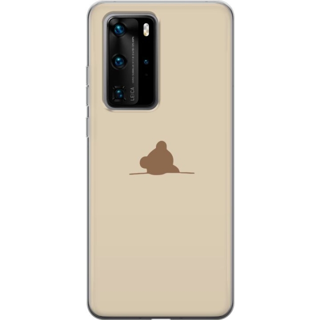 Mobilcover til Huawei P40 Pro med Nalle motiv