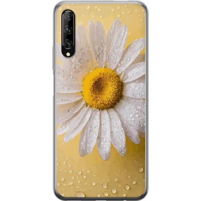 Mobilcover til Huawei P smart Pro 2019 med Porcelænsblomst motiv