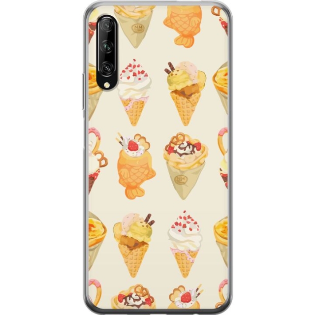 Mobilcover til Huawei P smart Pro 2019 med Glasagtigt motiv