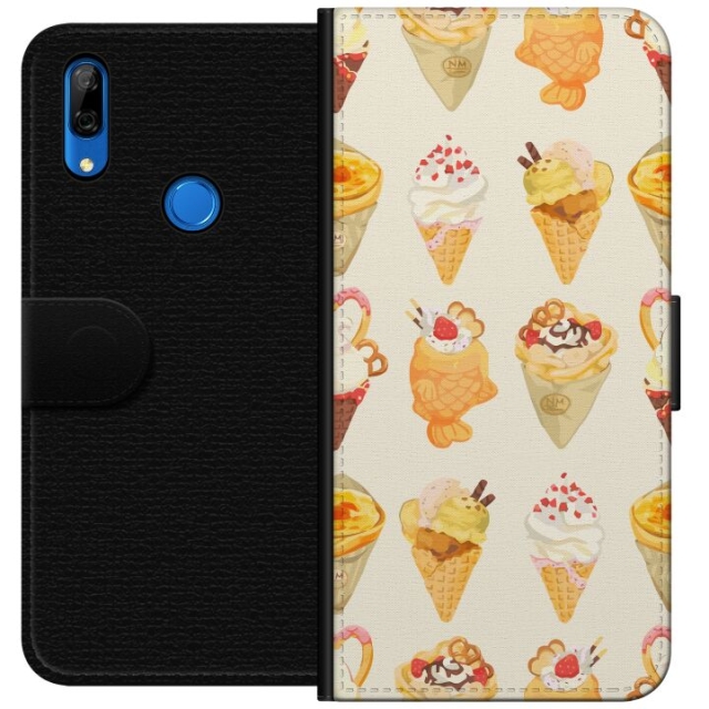 Tegnebogsetui til Huawei P Smart Z med Glasagtigt motiv