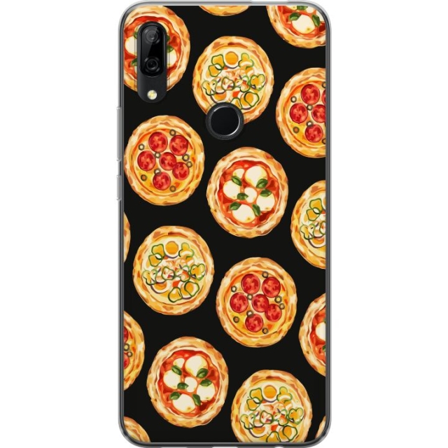 Mobilcover til Huawei P Smart Z med Pizza motiv